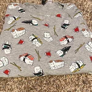 sushi cat long sleeve
